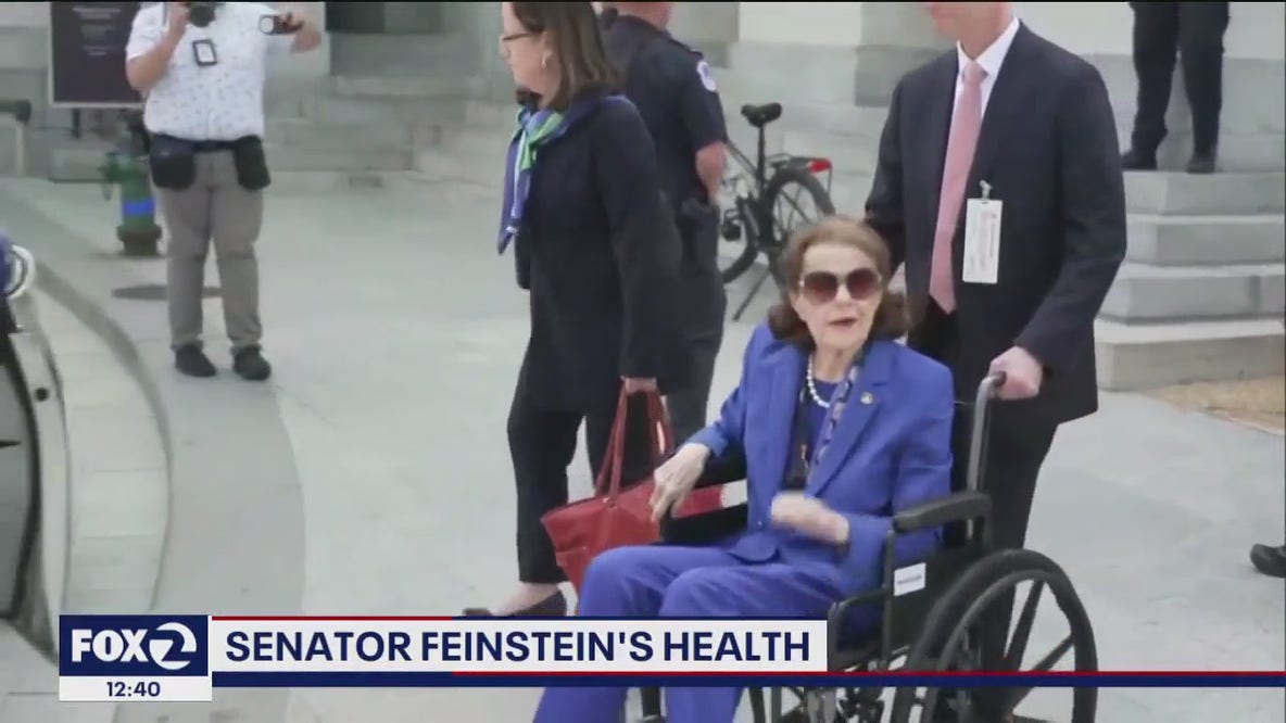 Audio released of Sen. Feinstein's puzzling comments to media