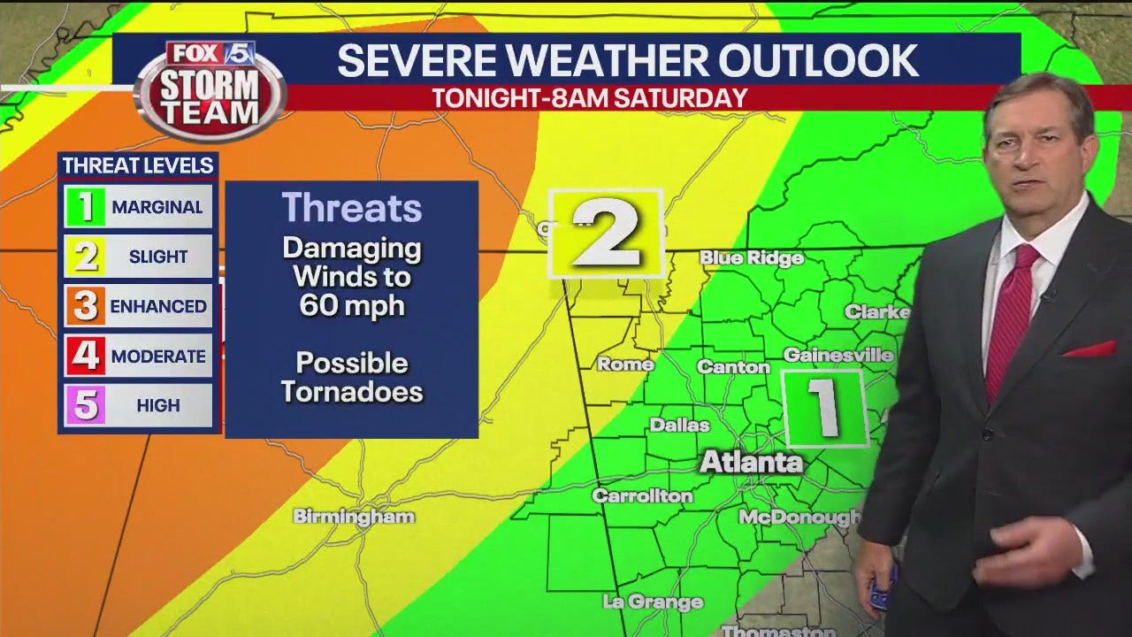 Friday Late Evening Forecast FOX 5 Atlanta friday-late-evening-forecast-fox-5-atlanta
