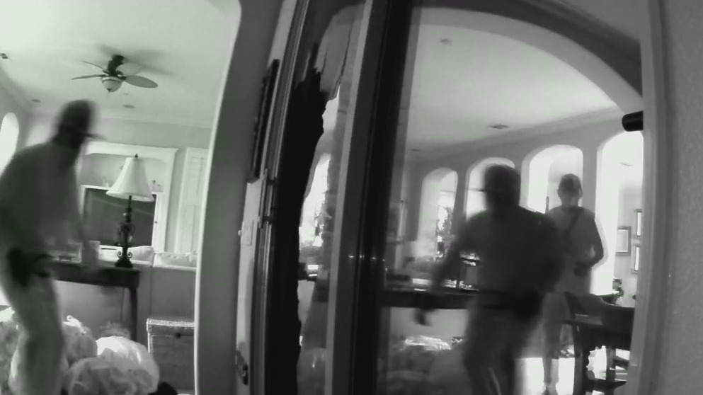 Yorba Linda family watches burglary on home camera