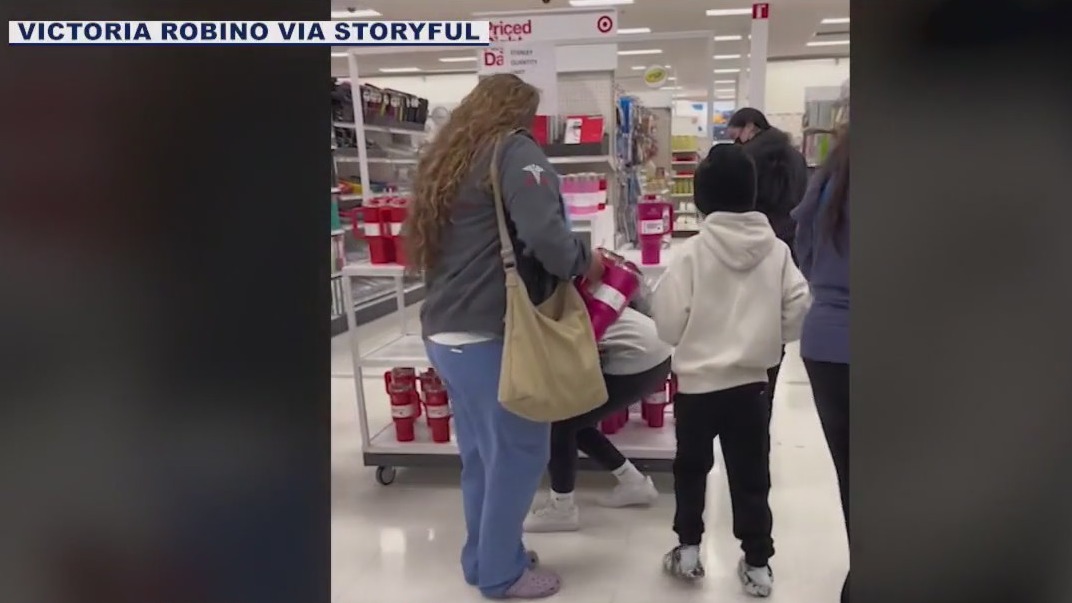 Arizona shoppers rush to get pink Stanley cups
