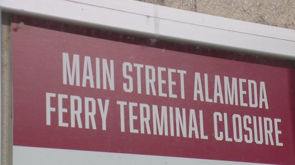 Main Street ferry terminal in Alameda closed for remainder of year
