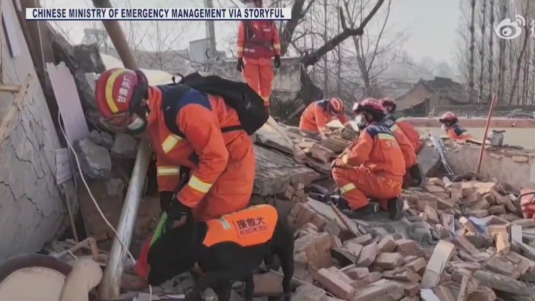 At least 126 dead in China earthquake