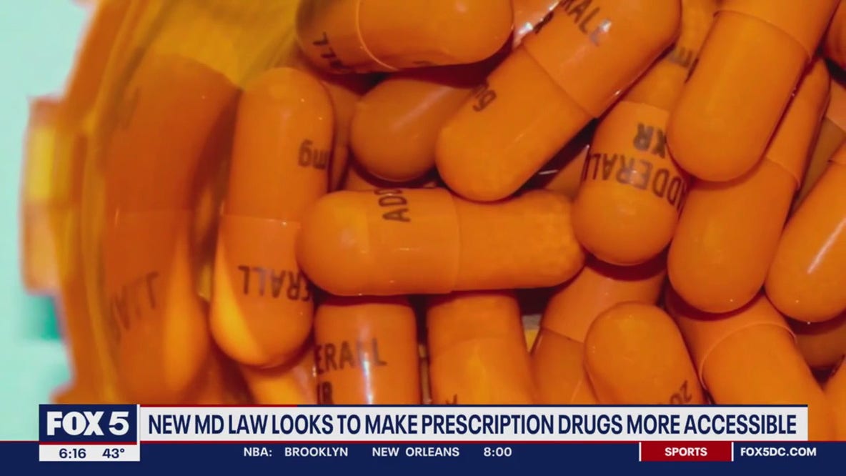 New Maryland law looks to make prescription drugs more accessible