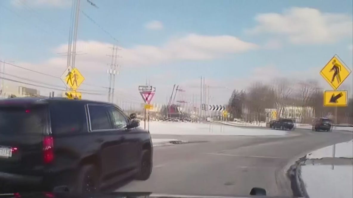 Southfield Police release dash and body cam video of chase and arrest of Detroit shooting suspect
