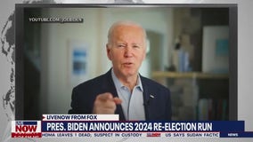 Biden announces run for White House again in 2024