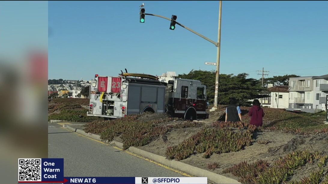 Surfer rescued off SF's coast near Ocean Beach