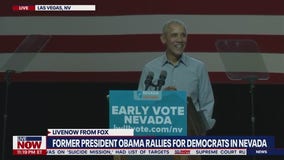 Obama campaigns for Nevada Democrats one week from midterm election | LiveNOW from FOX
