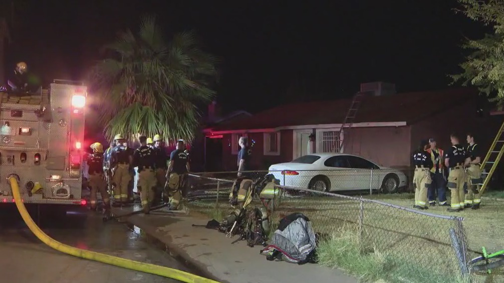 Reported propane grill explosion causes Phoenix fire
