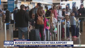 Busiest day expected at Sea-Tac Airport