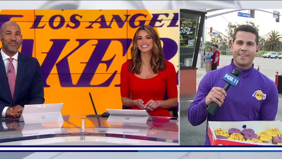 Fans rally around LA Lakers