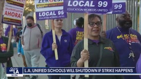 LA Unified schools will shut down if strike happens
