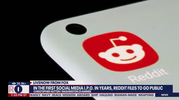 Reddit files to go public, first social media IPO in years