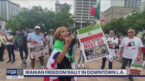Iranian Freedom Rally in DTLA