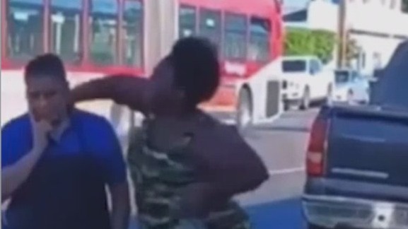 Enraged customer attacks street food vendor
