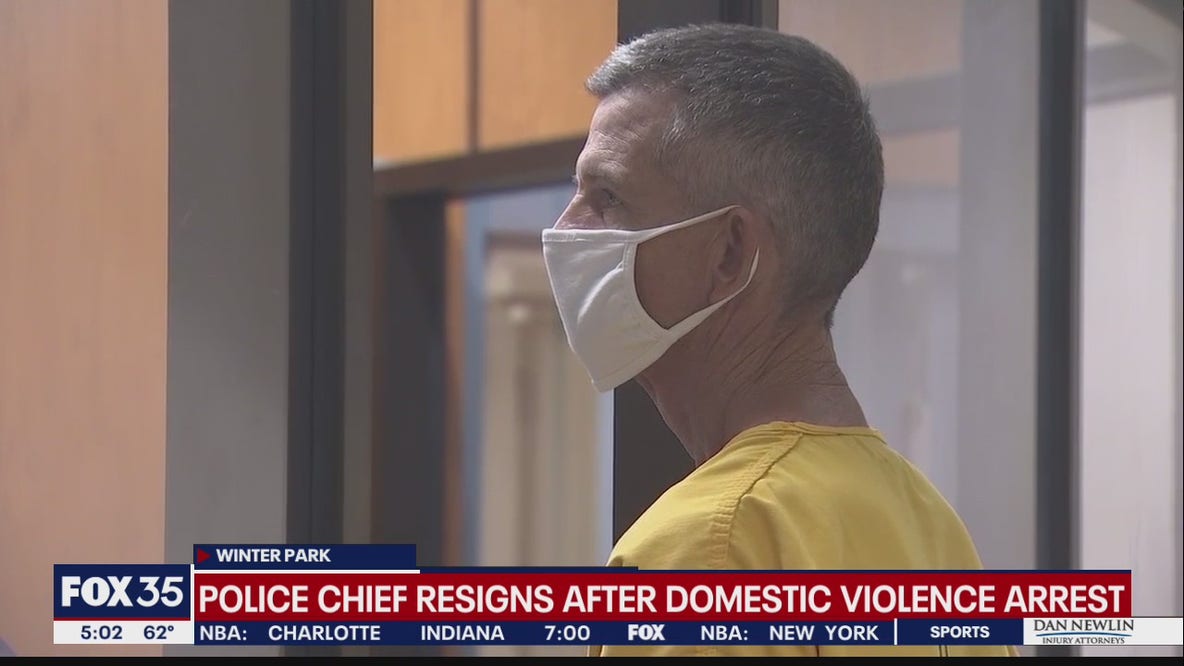 Police chief resigns after domestic violence arrest