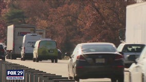 Travelers hit the road in the Northeast, ahead of Thanksgiving rush