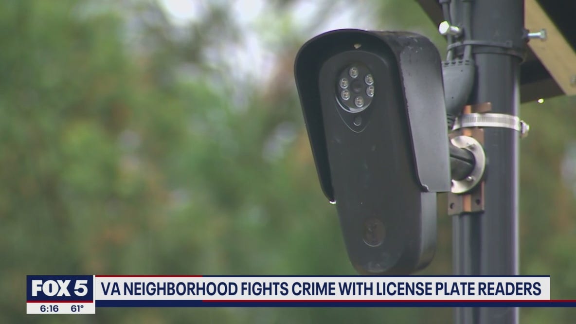 VA neighborhood fights crime with license plate readers