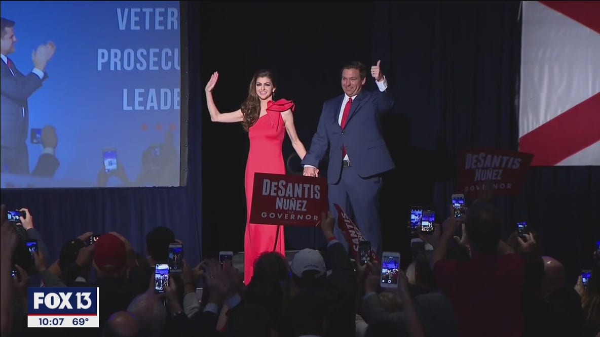 Florida's first lady announces she’s cancer-free