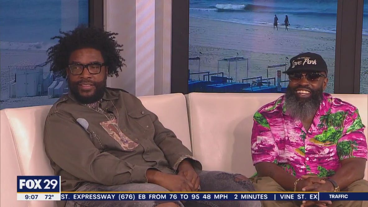 Questlove & Black Thought visit 'Good Day Philadelphia' ahead of Roots Picnic
