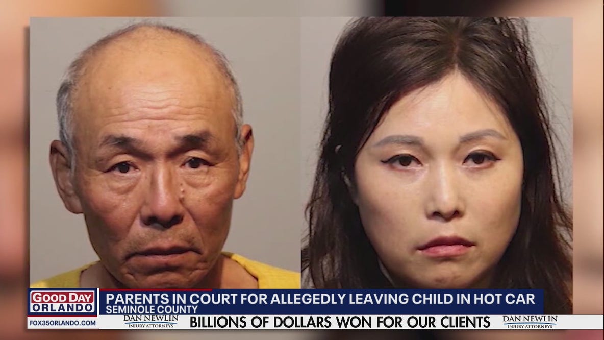 Florida couple to face judge after leaving child in hot car at Home Depot, officials say