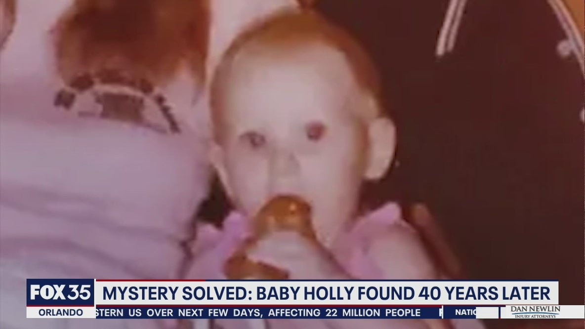 Mystery solved: 'Baby Holly' found alive after four decades