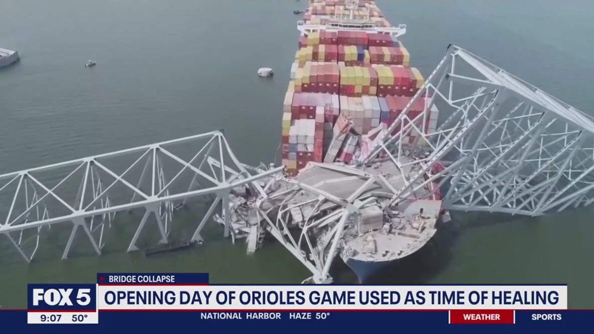 Opening Day for Baltimore Orioles used as time for community to heal from collapse