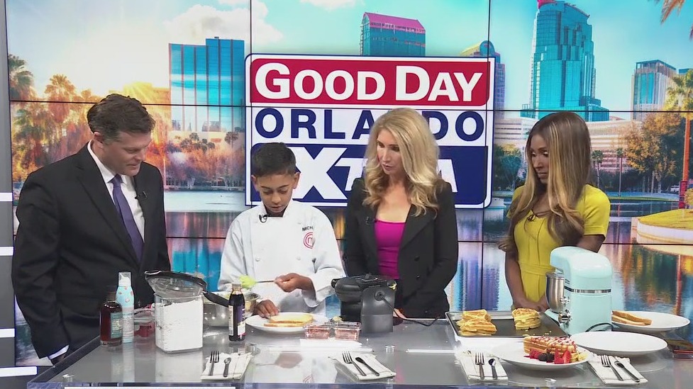 Local Master Chef Jr. finalist shows us some of his favorite breakfast dishes