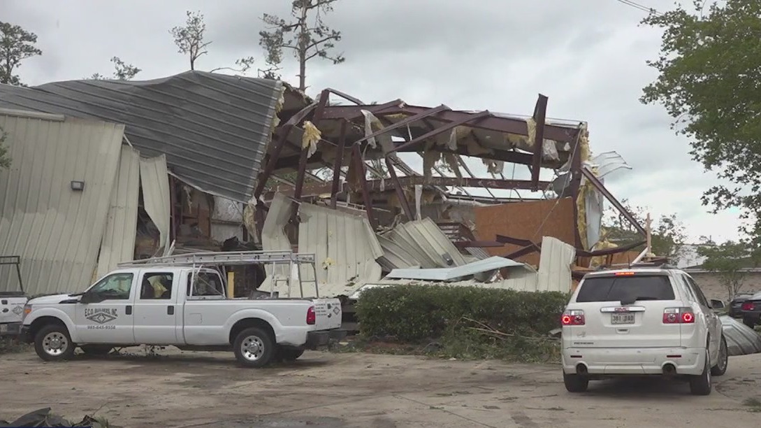 Louisiana recovered after tornado, severe weather