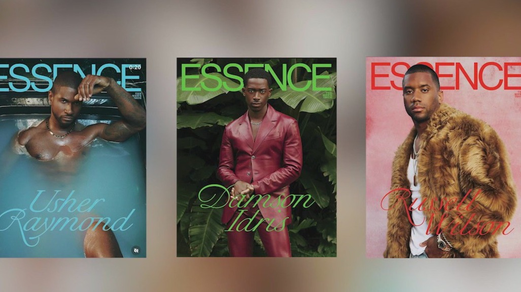 Usher featured on Essence magazine cover