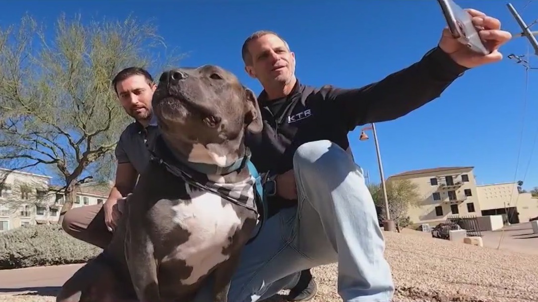 Man jumps into Scottsdale canal to save another man and his dog