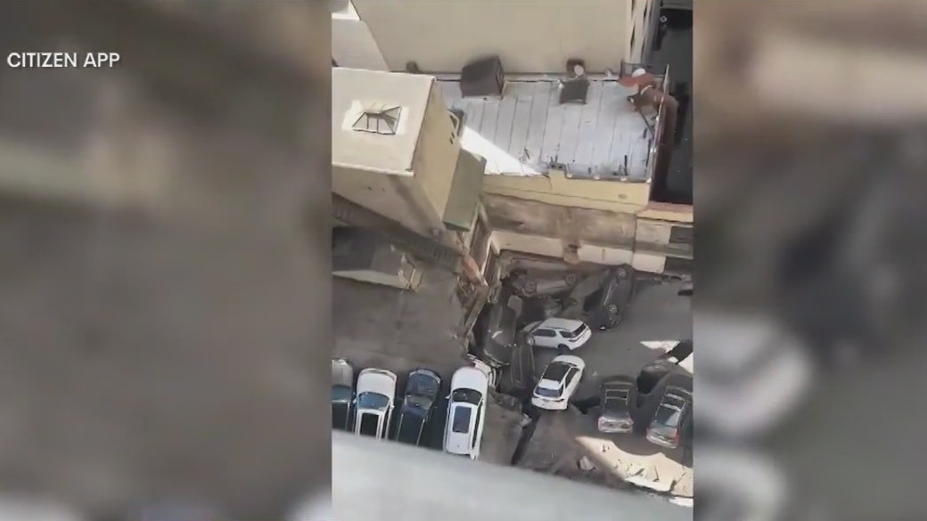 Multiple injuries in Lower Manhattan parking garage collapse