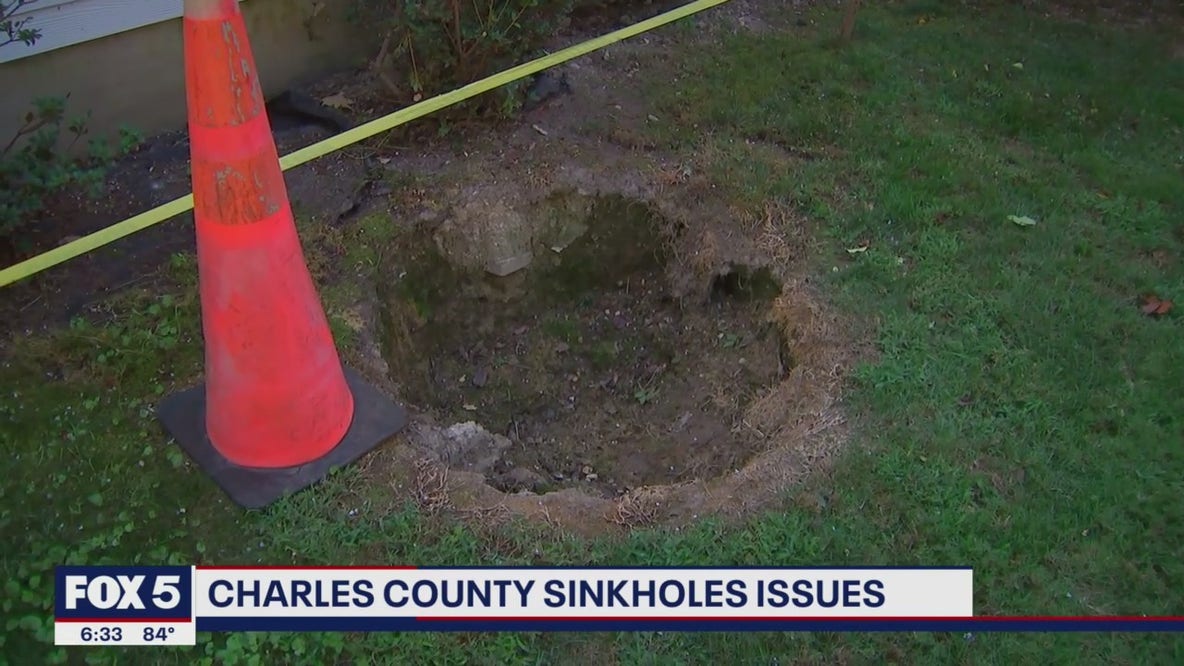 Battle continues over responsibility for Charles County sinkholes