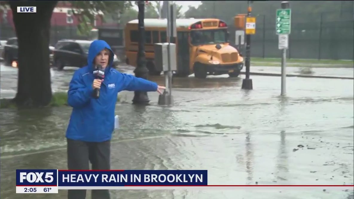 Brooklyn flooding snarls traffic, trains