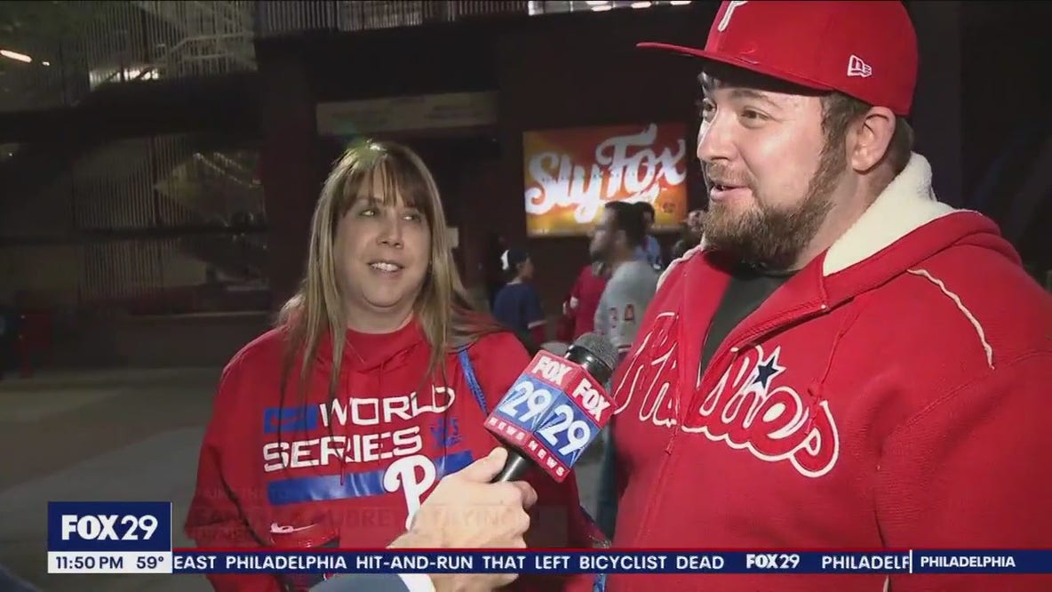 Fans dejected by Phillies no-hit World Series loss