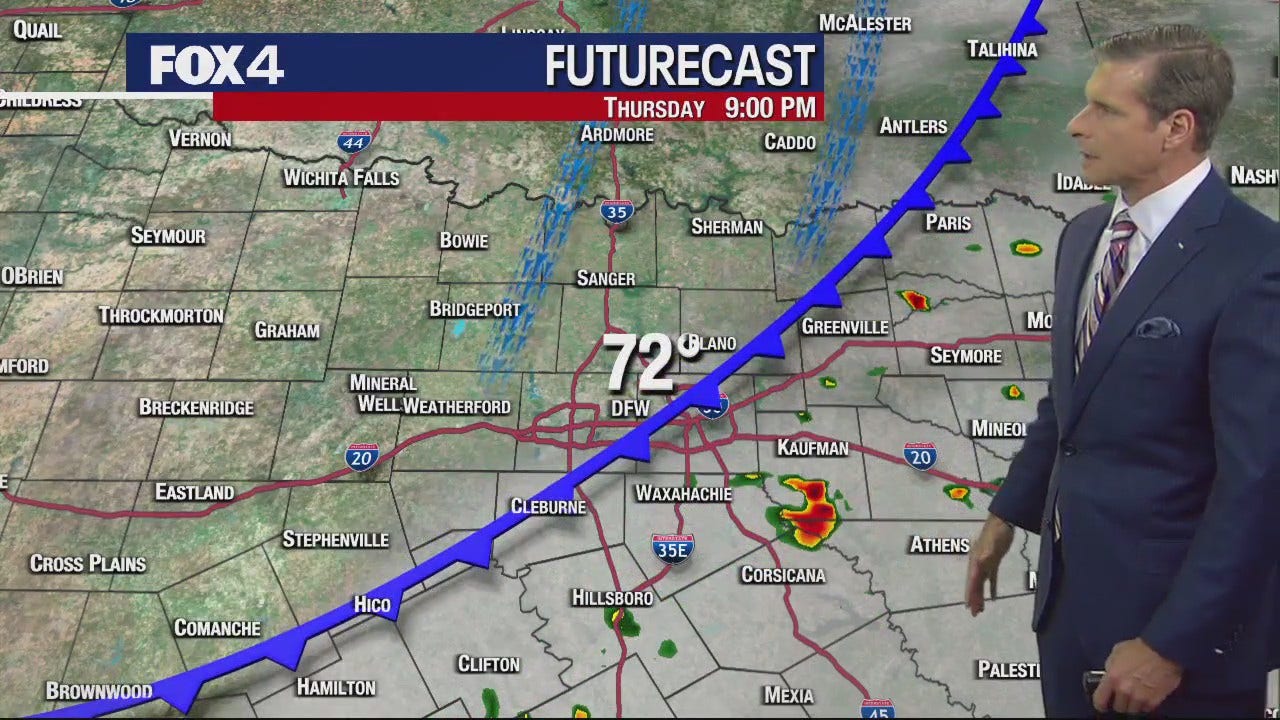 Dallas Weather April 18 evening forecast FOX 4 DallasFort Worth