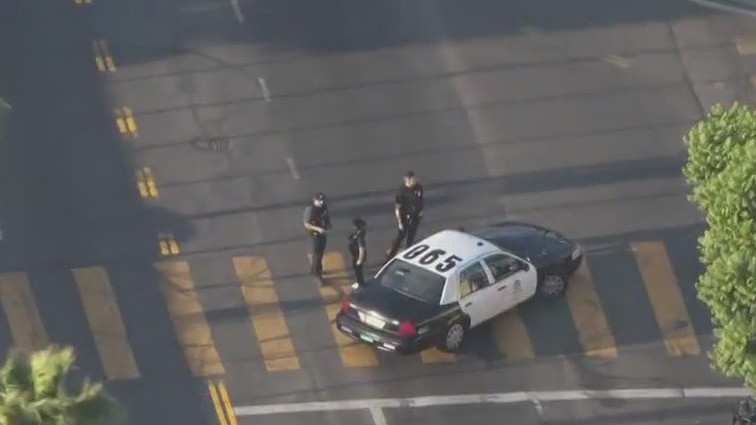 LAPD officers involved in South LA shooting