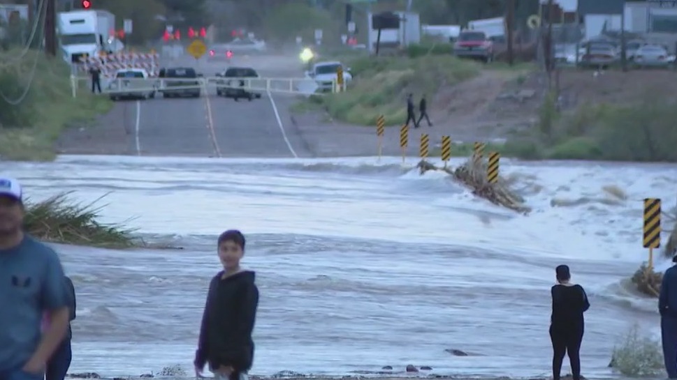 Residents visit flooded areas to see it in person, but it's not something rescue crews recommend doing