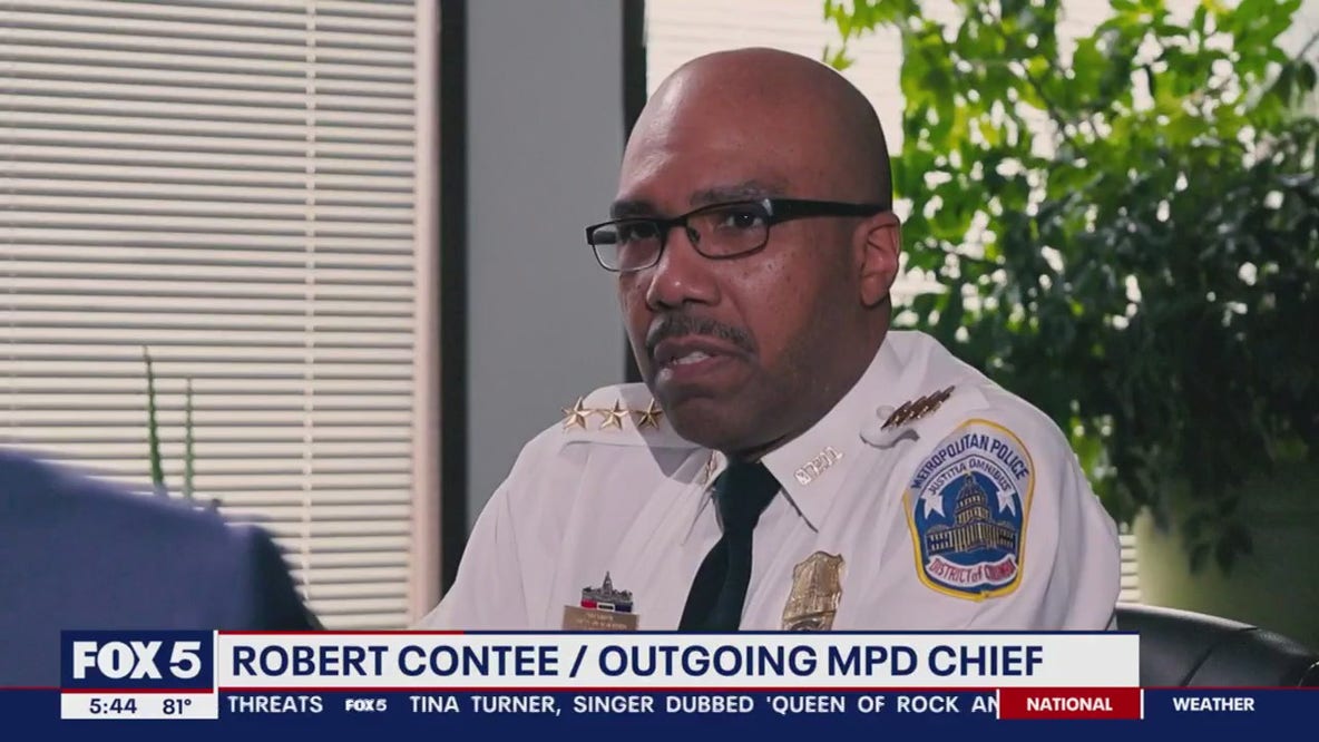 MPD Chief Robert Contee discusses challenges of policing through the years