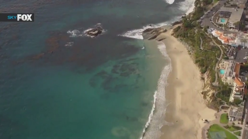 Sewage spill closes 2 miles of Laguna Beach