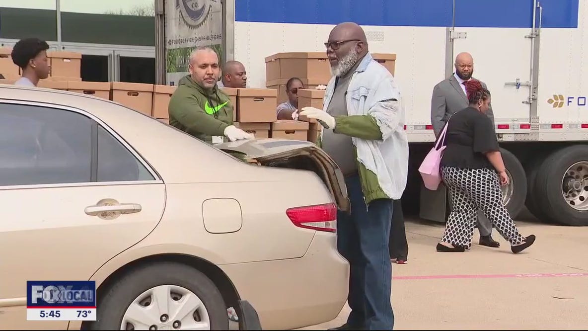 The Potter’s House holds food distribution event