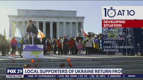 Philadelphia Ukrainian community rallies for peace in Washington DC