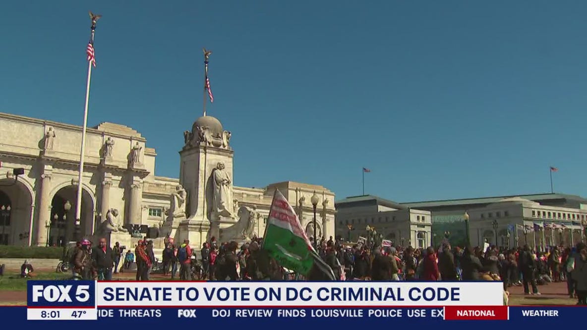 Senate votes against DC criminal code revisions