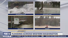 Flooding across Western Washington