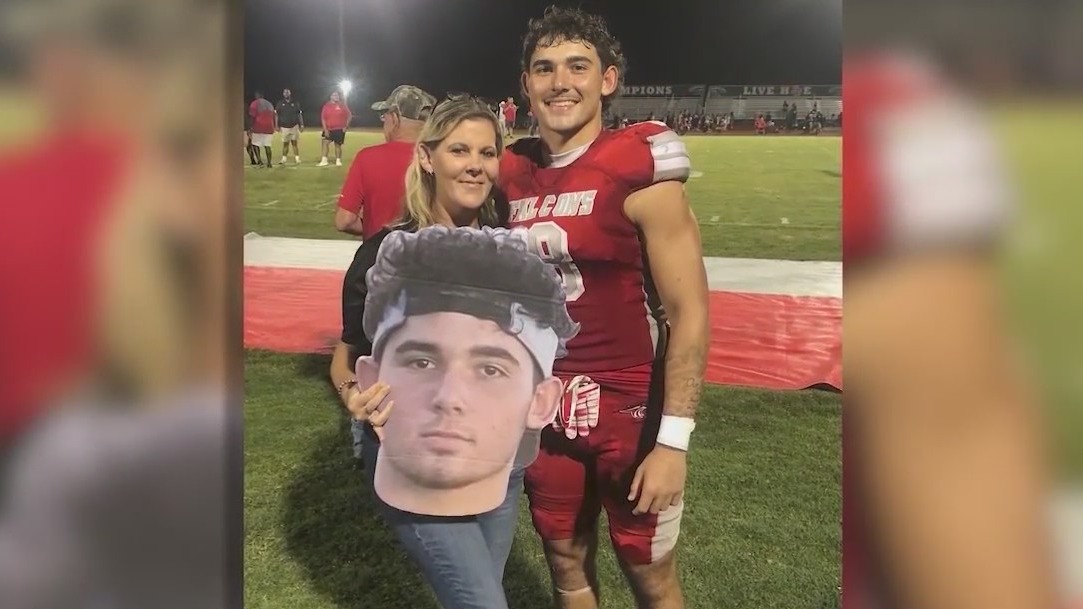 East River High School honors football player killed in tragic car accident