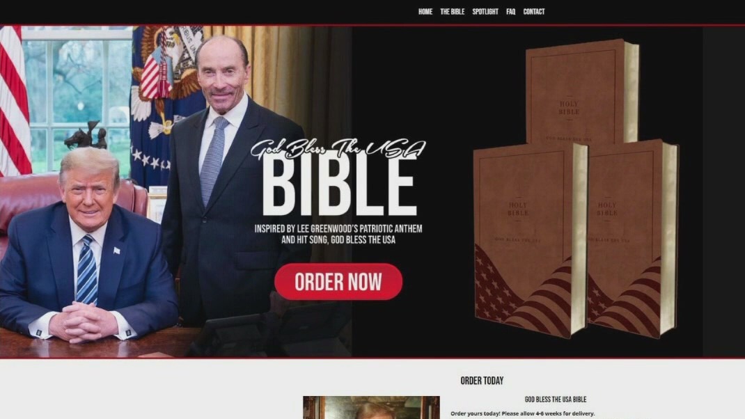 Trump selling Bibles amid legal troubles