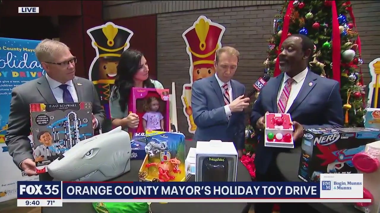 How to donate Orange County Mayor's toy Drive FOX 35 Orlando
