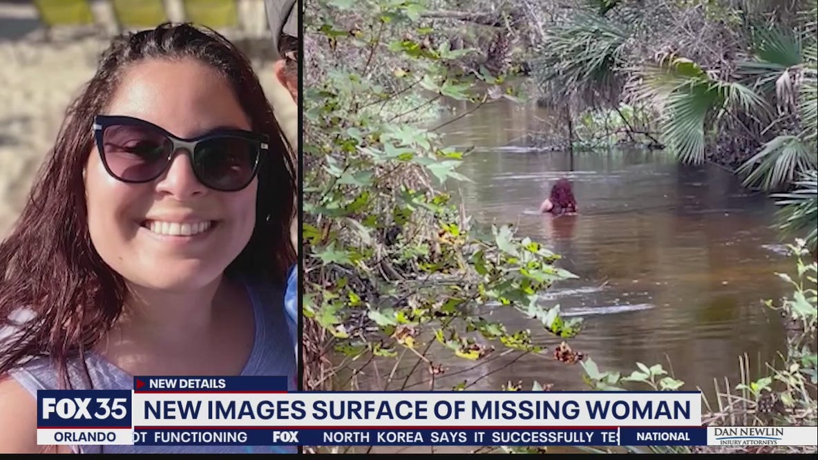 Family IDs person caught on camera swimming in river as missing woman, deputies say