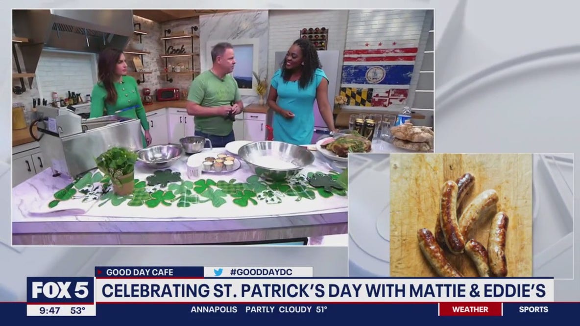 Celebrating St. Patrick's Day with Mattie & Eddie's