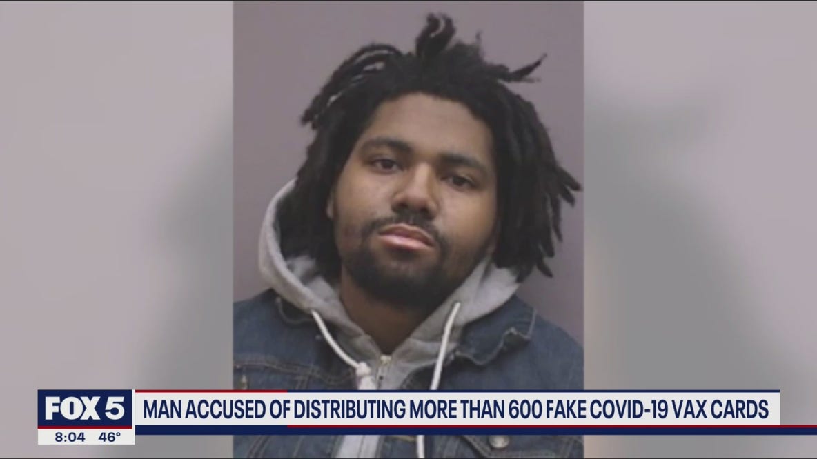 Maryland man facing federal charges for selling fake COVID-19 vaccination cards