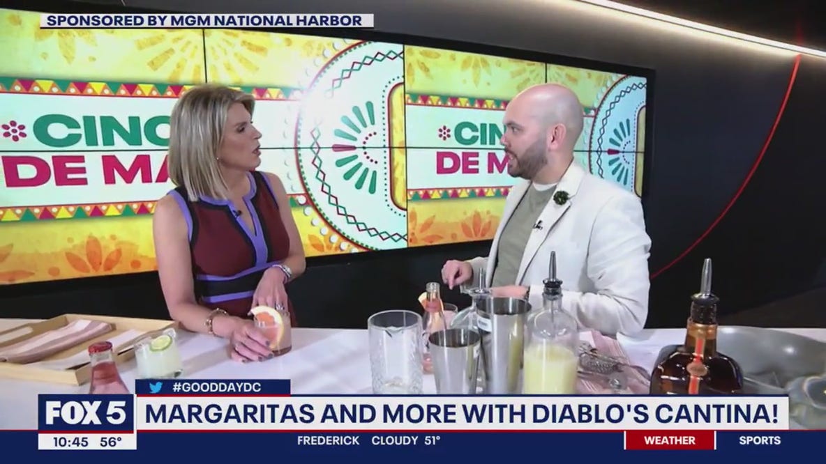 Celebrating Cinco de Mayo with margaritas and Diablo's Cantina!